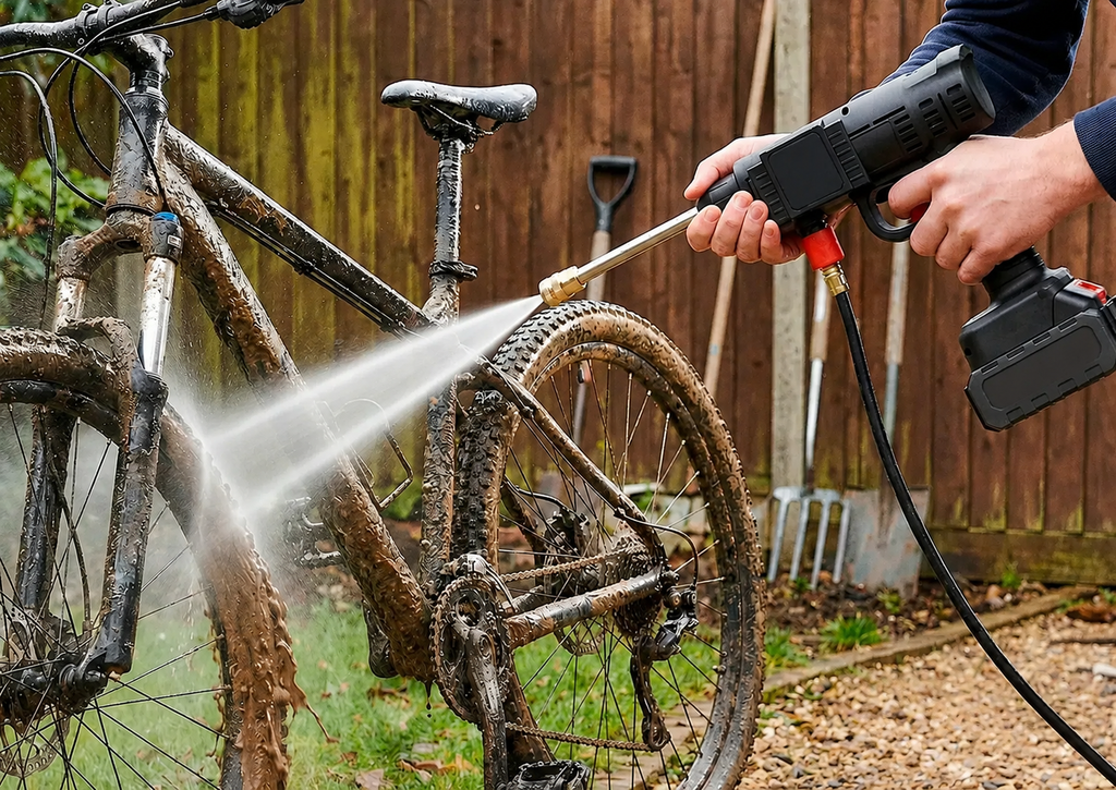 🚿 HydroForce™ Pro - Pistola Hidrolavadora con maletin