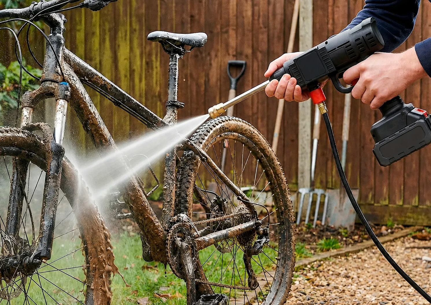 🚿 HydroForce™ Pro - Pistola Hidrolavadora con maletin